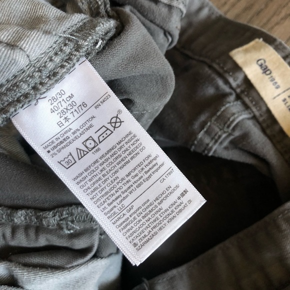 Gap Slim Canvas Jean - Picture 5 of 5